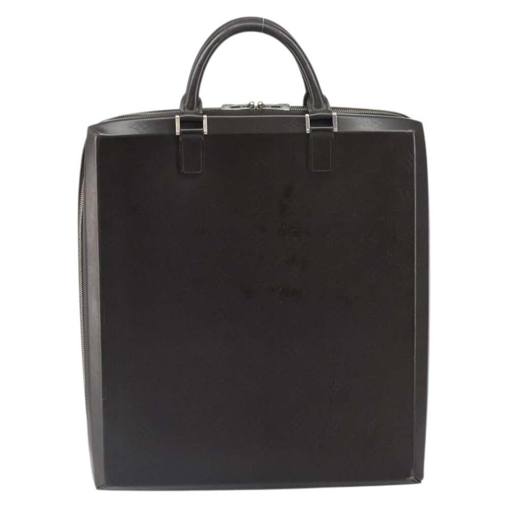 Louis Vuitton Monogram Grasse Erwin Handbag Brown
